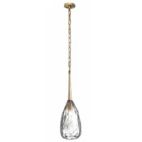 Picture Beautiful chandelier with smoked glass Florence - Il Paralume Marina
