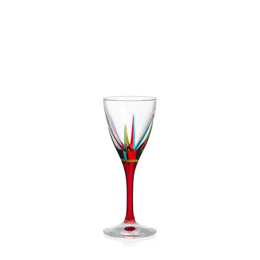 obrazek 1 Oryginalny włoski komplet 6 kieliszków do likieru (70 ml)