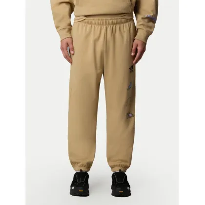 Zdjęcie The North Face Spodnie dresowe Unisex Mountain Cleanup NF0A8C2W Beżowy Relaxed Fit