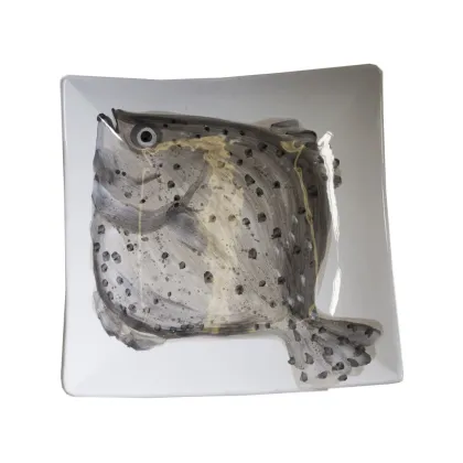 Zdjęcie Unikalny ceramiczny talerz z podobizną ryby - Virginia Casa