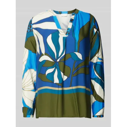 Zdjęcie Bluzka o luźnym kroju z dekoltem w serek