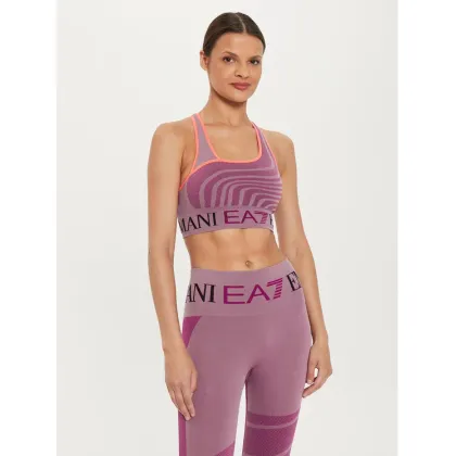 Zdjęcie EA7 Emporio Armani Biustonosz sportowy 6DTH51 TJDGZ 2305 Fioletowy