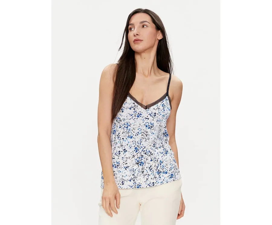 obrazek 1 Tommy Hilfiger Koszulka piżamowa UW0UW05193 Niebieski Regular Fit