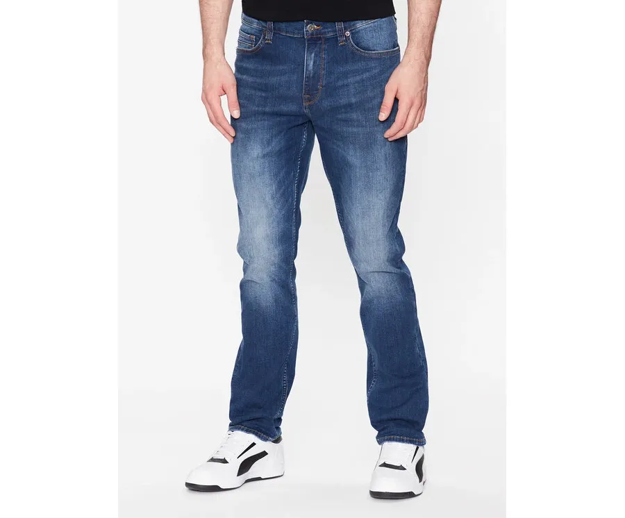 obrazek 1 Mustang Jeansy Vegas 1008949 Niebieski Slim Fit