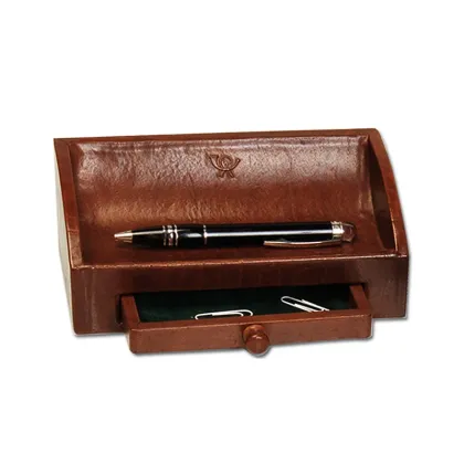Picture Original pen holder with drawer - Absolute Breton