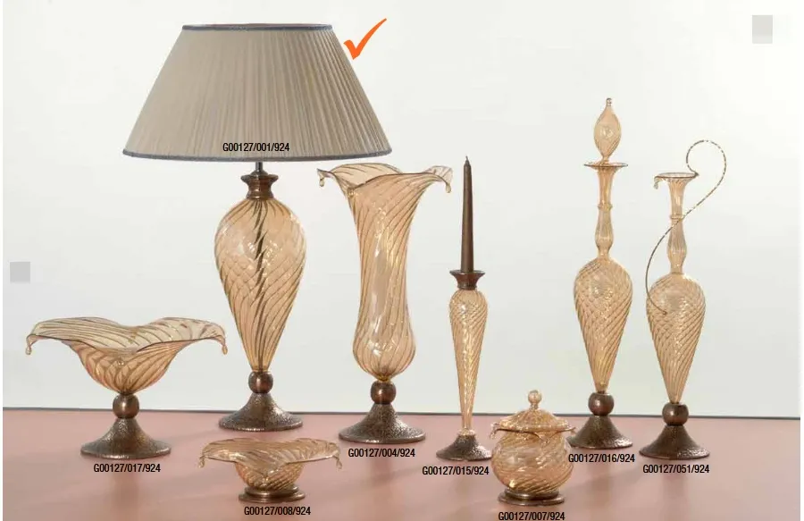 obrazek 1 Luksusowa szklana lampa do salonu