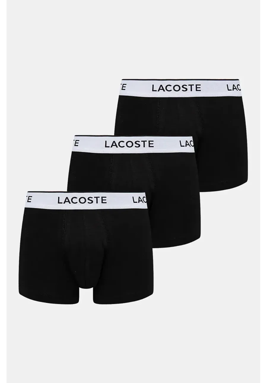 obrazek 1 Lacoste bokserki 3-pack męskie kolor szary 5H2392