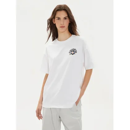 Zdjęcie Converse T-Shirt W Festival Music Girl Tee 10026373-A03 Biały Regular Fit