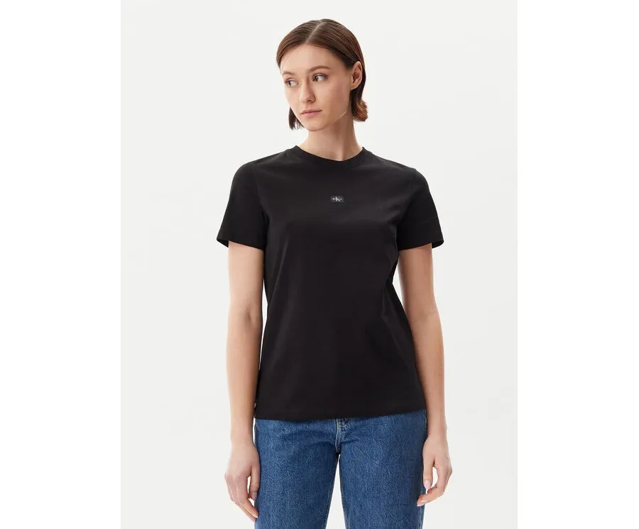 obrazek 1 Calvin Klein Jeans T-Shirt J20J225243 Czarny Regular Fit