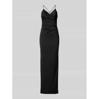 Zdjęcie Sukienka wieczorowa z bocznym marszczeniem