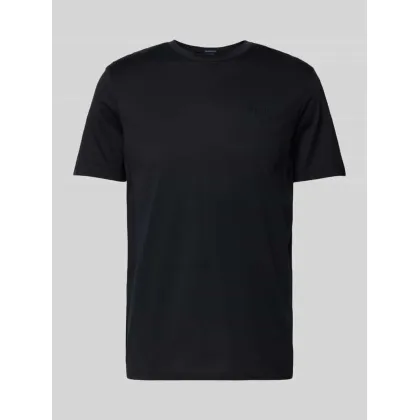 Zdjęcie T-shirt z prążkowanym, okrągłym dekoltem model ‘Cosmo’