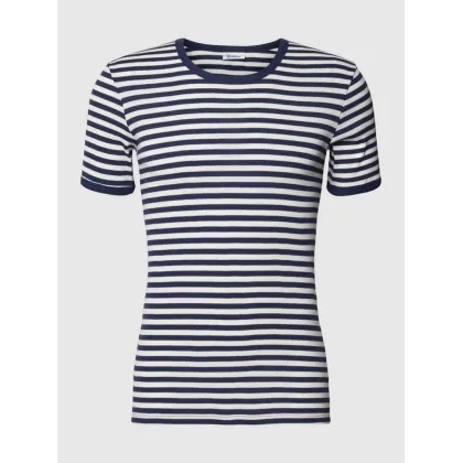 Zdjęcie T-shirt z prążkowaną fakturą model ‘Fried’