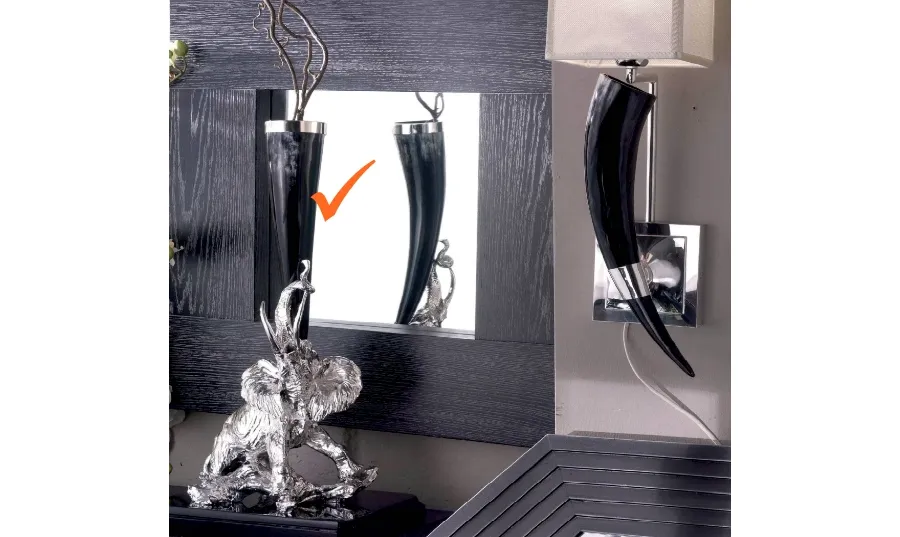 obrazek 1 Dekoracyjna figura słonia z wazonem z marmurowego pyłu