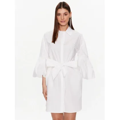 Zdjęcie TWINSET Sukienka koszulowa 231TT2045 Biały Regular Fit