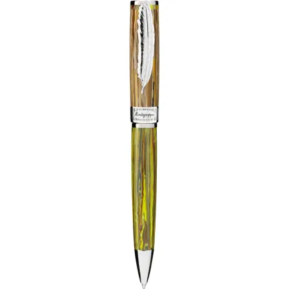 Picture Wild Baobab ballpoint pen in resin and stainless steel