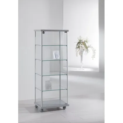 Zdjęcie Stylowa witryna sklepowa z profilami aluminiowymi ze szkła hartowanego