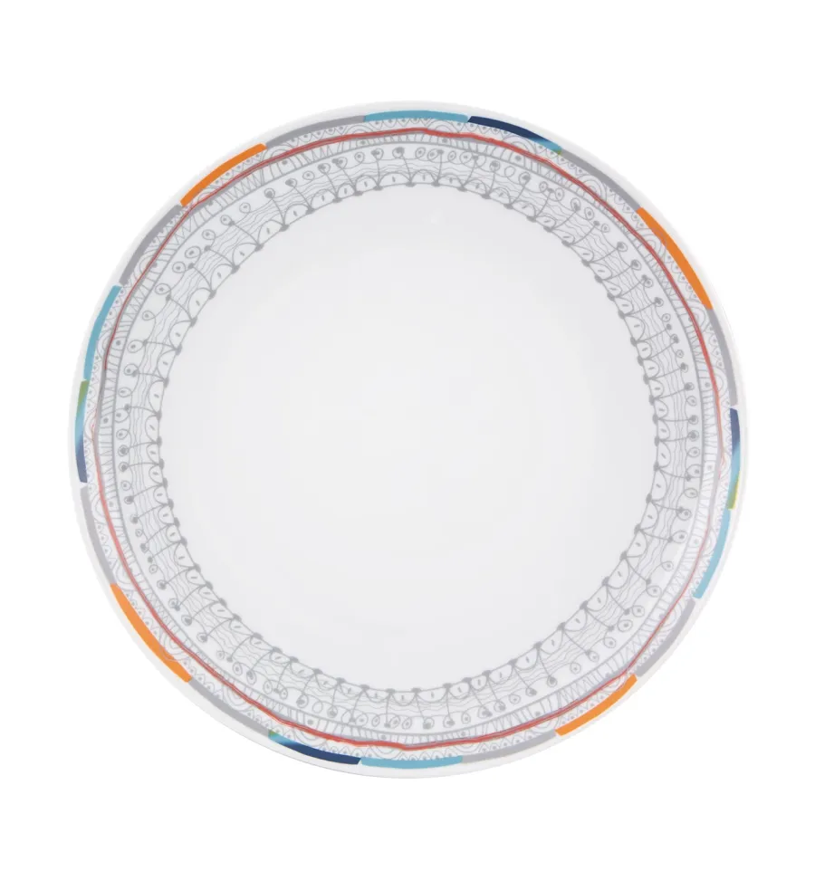 obrazek 1 Talerz obiadowy Atrapasueños wykonany z porcelany inspirowany meksykańską tradycją - Vista Alegre