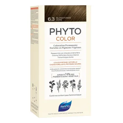 Zdjęcie Phyto Phytocolor Farba do włosów, 6.3 Ciemny Złoty Blond