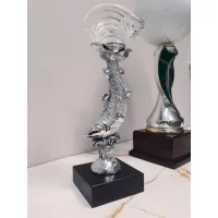 Zdjęcie Statuetka z rybą - idealny prezent dla wędkarza Astra Argenti