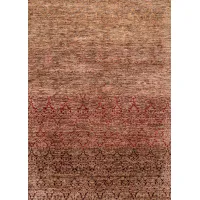 Picture A charming hand-woven wool carpet from India - Jordan