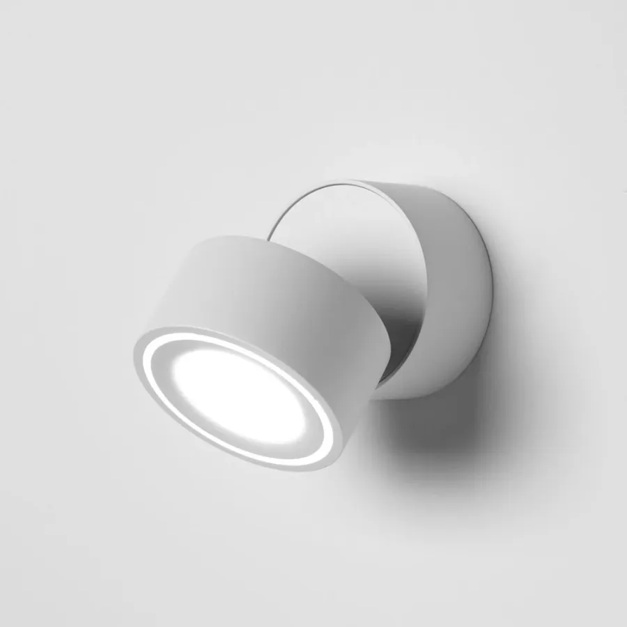 obrazek 1 Stylowy biały plafon LED do nowoczesnych wnętrz 1013LM, 15.3W, 3000K
