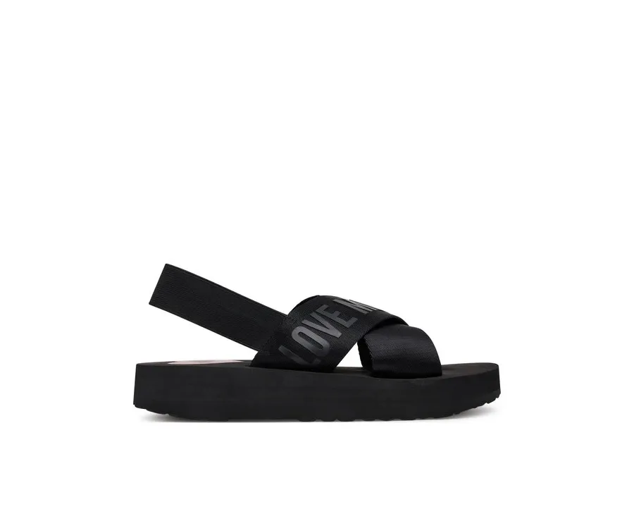 obrazek 1 LOVE MOSCHINO Sandały JA16214G0MIX4000 Czarny