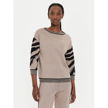 Zdjęcie Liu Jo Sport Sweter TF4110 MS49I Czarny Regular Fit
