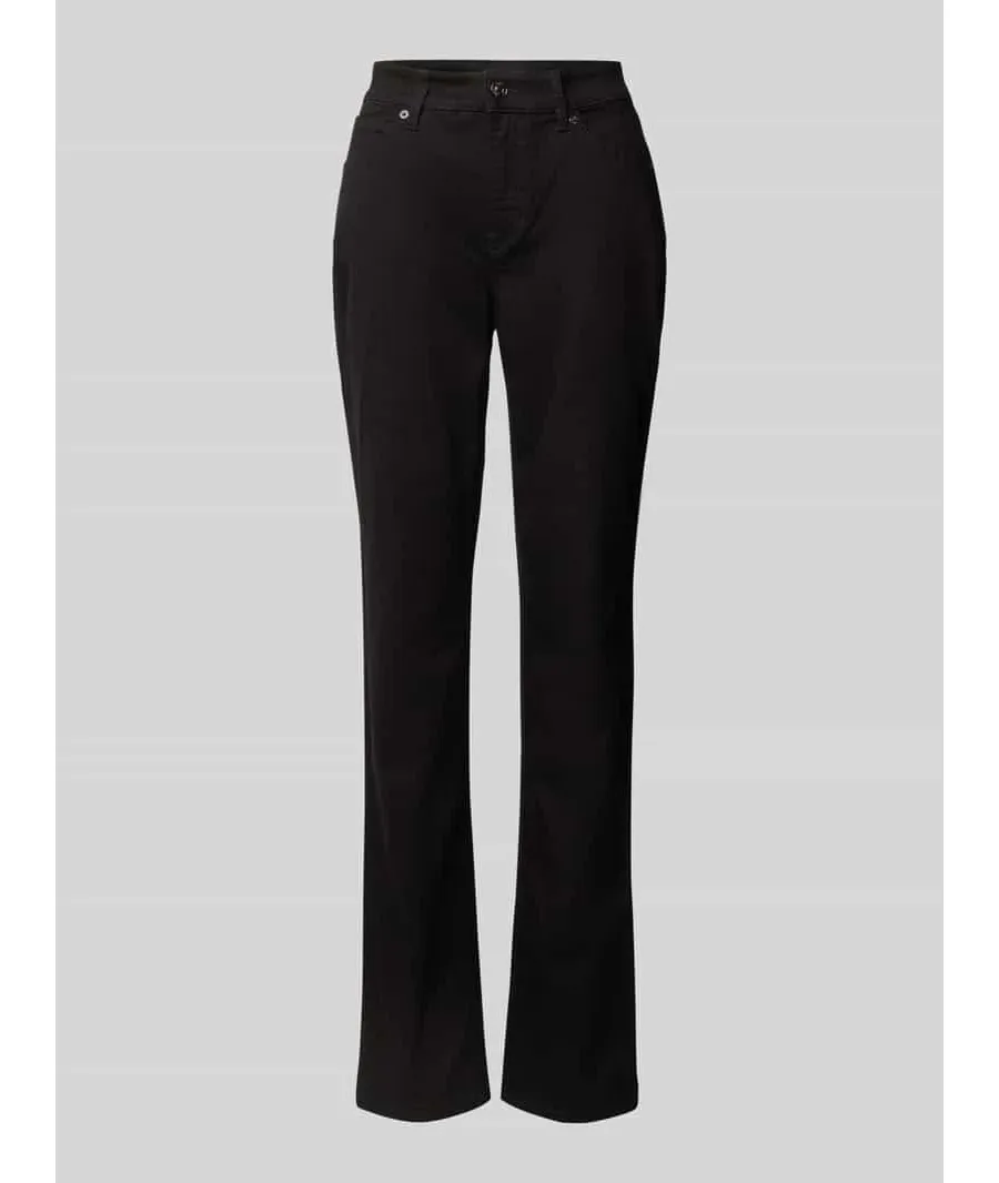 obrazek 1 Jeansy o kroju feminine fit z 5 kieszeniami model ‘MELANIE’