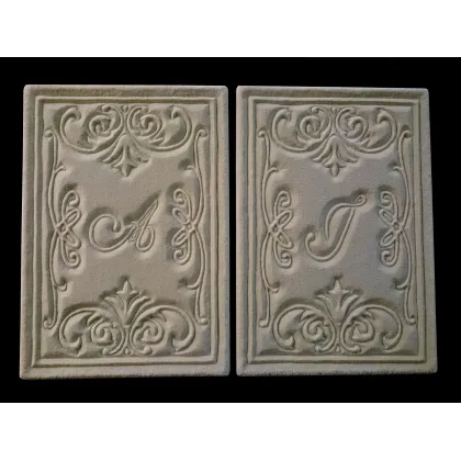 Zdjęcie Reliefowane dywany z inicjałami dla luksusowych wnętrz