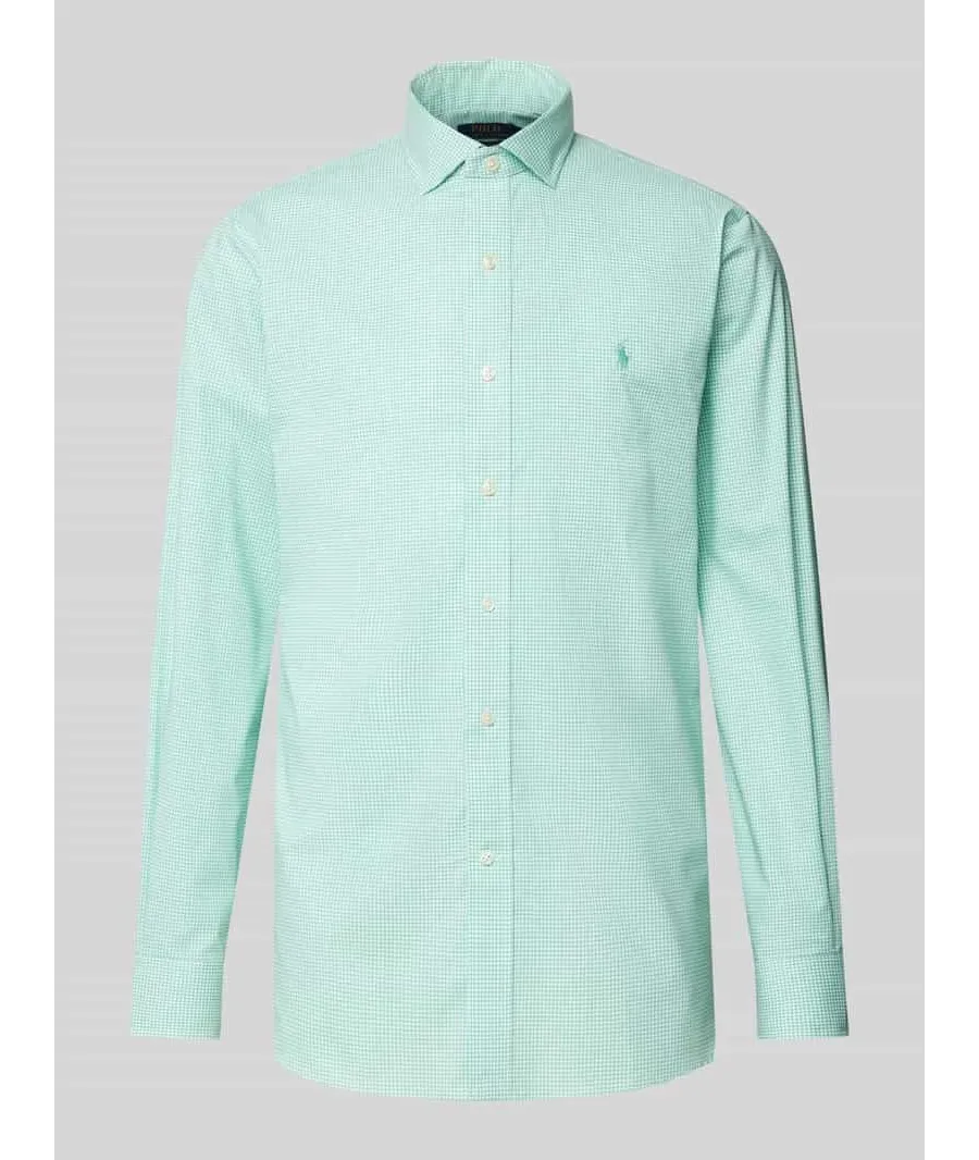 obrazek 1 Koszula biznesowa o kroju custom fit z kołnierzykiem typu kent