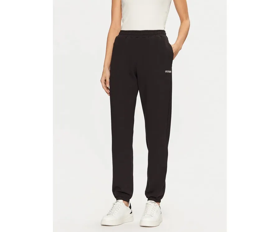obrazek 1 Guess Spodnie dresowe V5RB02 KCLD1 Brązowy Regular Fit