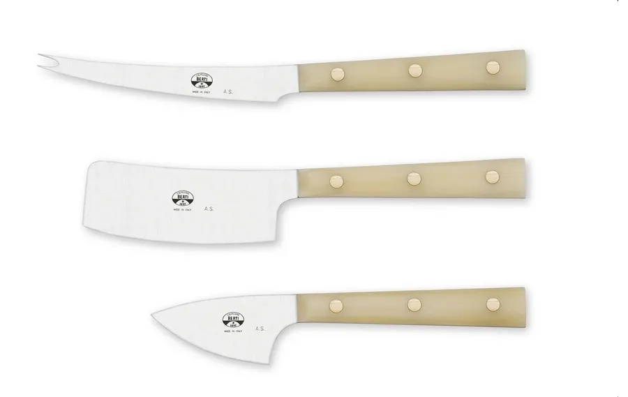 obrazek 4 Wyjątkowy zestaw luksusowych noży do sera Berti Knives