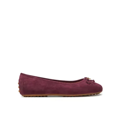 Zdjęcie LAUREN RALPH LAUREN Baleriny 802951376002 Bordowy