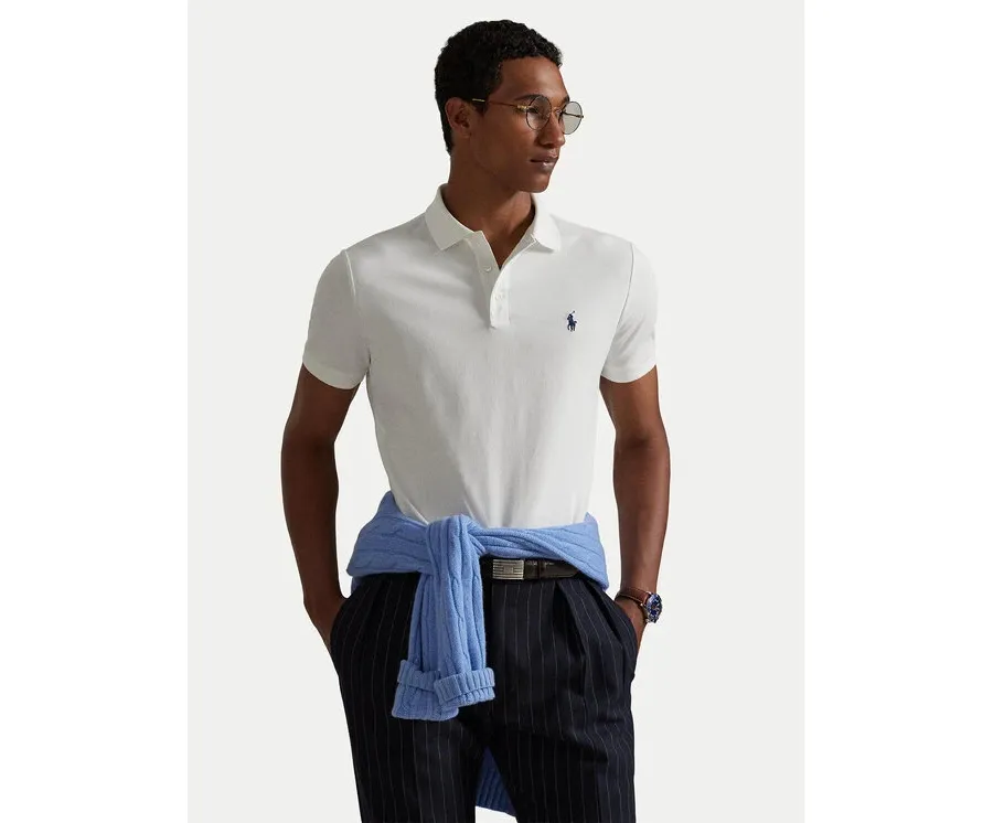 obrazek 1 Polo Ralph Lauren Polo 710941439002 Biały Regular Fit