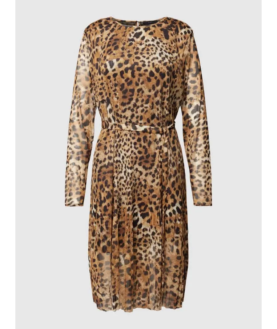 obrazek 1 Sukienka o długości do kolan z wycięciem w kształcie łezki z tyłu