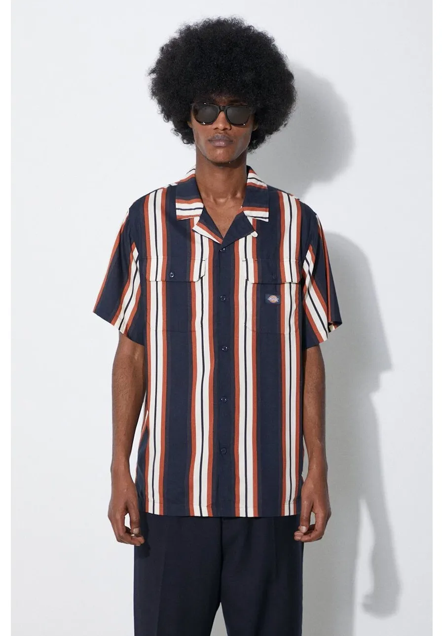 obrazek 1 Dickies koszula Forest męska kolor granatowy regular DK0A4YYS