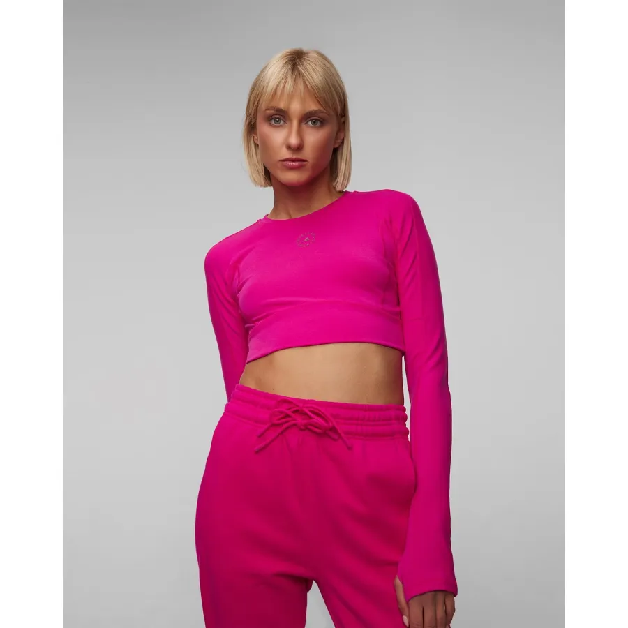 obrazek 1 Różowy Top Damski Adidas By Stella Mccartney Asmc Tst Crop Adidas by Stella McCartney