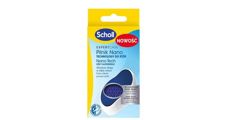 obrazek 1 Scholl Pilnik Nano Glass do Twardej Skóry Stóp 1 sztuka