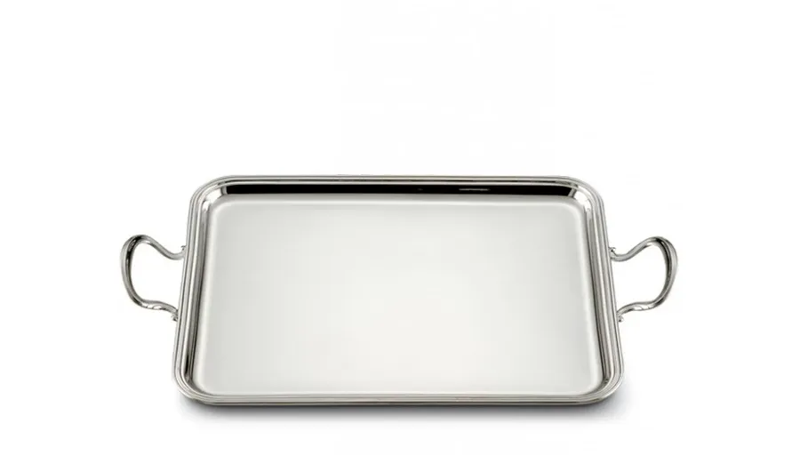 obrazek 1 Taca srebrna z uchwytami sklep Luxury Products