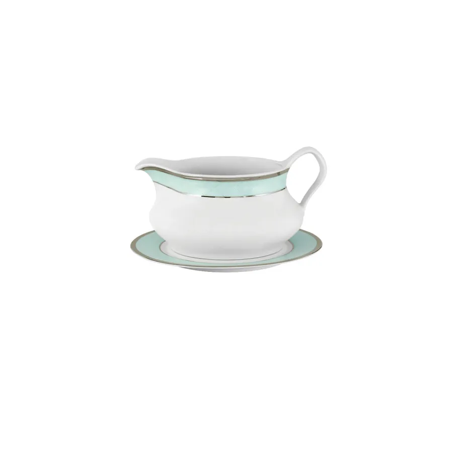 obrazek 11 Elegancka porcelanowa zastawa stołowa dla 12 osobowej rodziny - Porcel