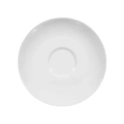 Zdjęcie Porcelanowy biały mały spodek pod filiżankę do espresso 12 cm - Seltmann Weiden