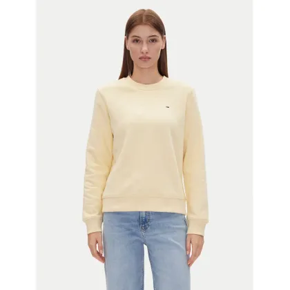 Zdjęcie Tommy Jeans Bluza Tjw Reg S Flag Crew DW0DW19959 Żółty Regular Fit