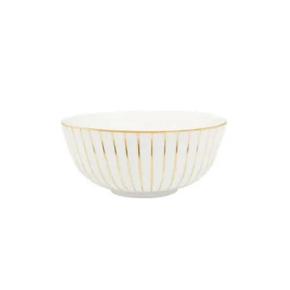 Zdjęcie Luksusowa misa porcelanowa Golden Orbit