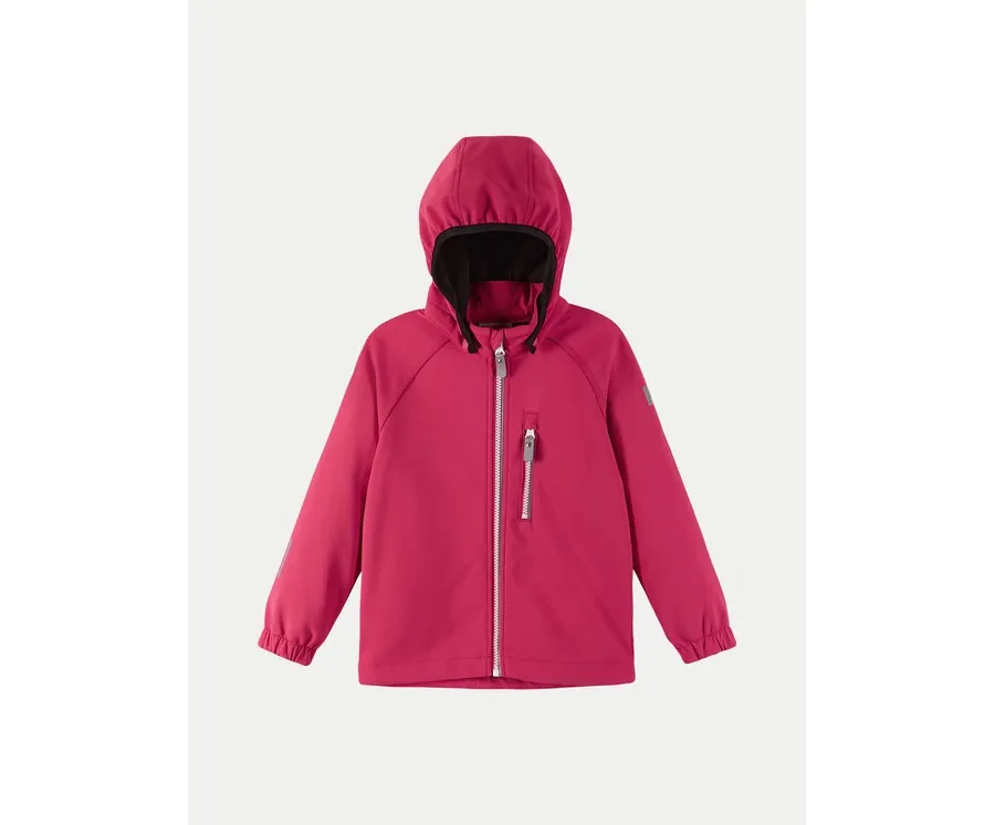 obrazek 1 Reima Kurtka softshell Vantti 5100009A Różowy Regular Fit