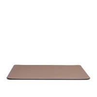 Picture Rectangular napkin with rounded corners made of leather