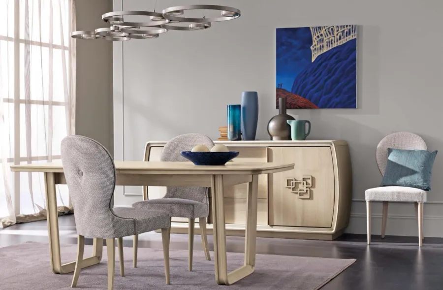 obrazek 1 Prestiżowy rozkładany stół do elitarnego apartamentu – Cantiero