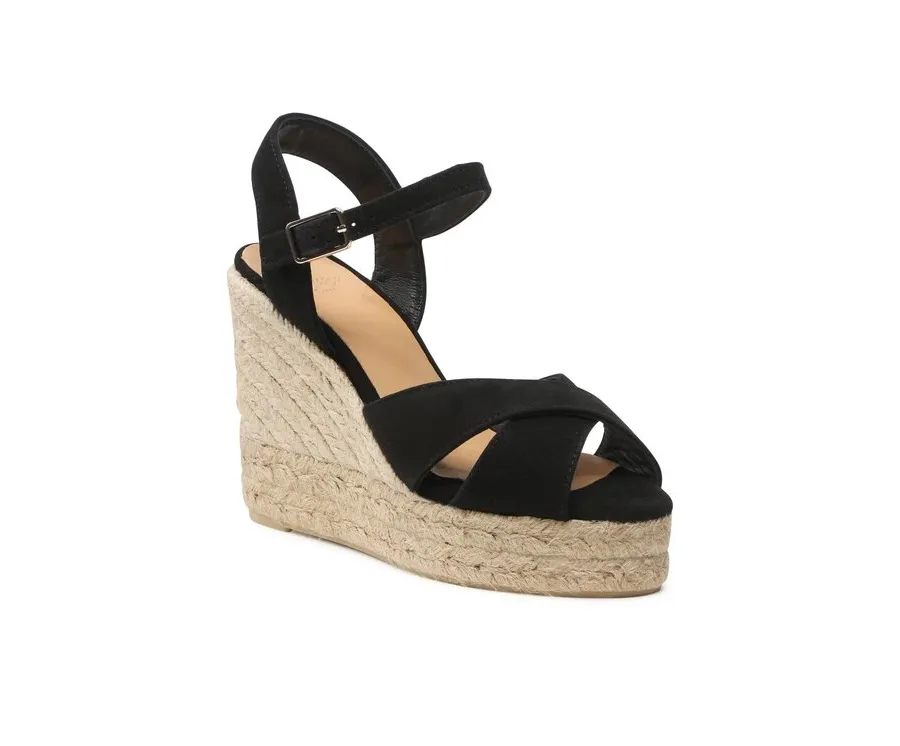 obrazek 1 Castañer Espadryle Blaudell/8ed/007 021746-100 Czarny