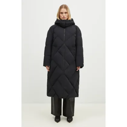 Zdjęcie Kenzo kurtka puchowa Long Down Jacket damska kolor czarny zimowa FE62OU1229NH.99