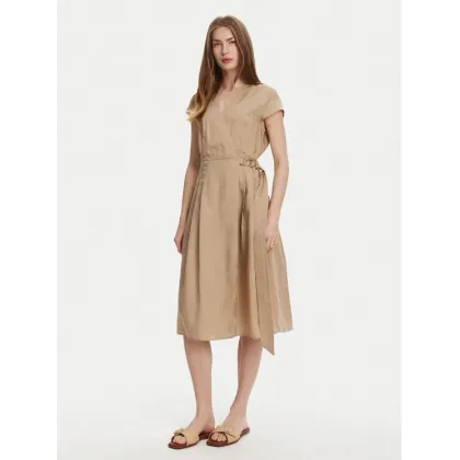 Zdjęcie TWINSET Sukienka letnia 251TT2072 Beżowy Loose Fit