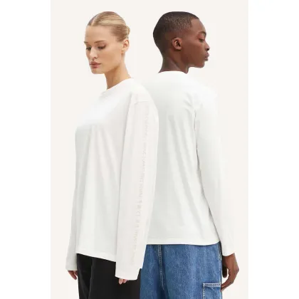 Zdjęcie Sunnei longsleeve bawełniany kolor biały z aplikacją RTWXJER003